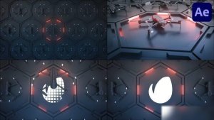 Videohive Drone Logo for After Effects Logo Stings template preview