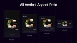 Videohive Vertical Carousel Slides Video Displays template preview