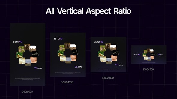 Videohive Vertical Carousel Slides Video Displays template preview