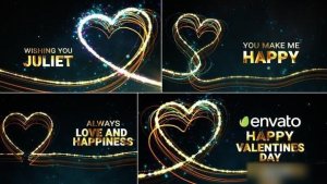 Videohive Valentines Day Wishes // Valentines Greetings Openers template preview