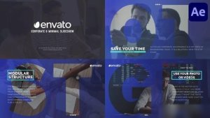 Videohive Corporate & Minimal Slideshow for After Effects Openers template preview