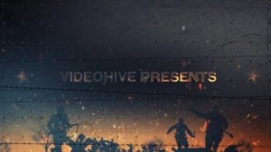 Videohive War Project Timeline Video Displays template preview