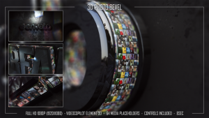 Videohive 3D Photo Bevel Logo Stings template preview