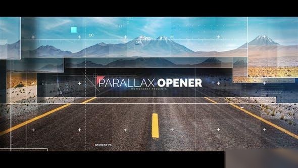 Videohive Parallax Opener 21640181 Openers template preview