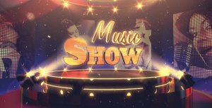 Music Show Video Displays template preview