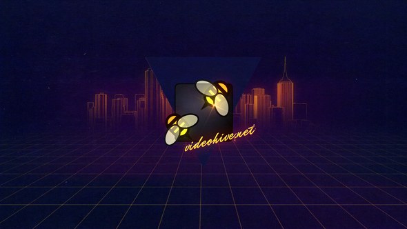 Videohive VHS Logo Opener Logo Stings template preview