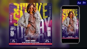 Videohive Night Club Flyer v30 Openers template preview
