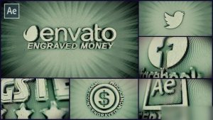 Videohive Engraved Money Logo Reveal Logo Stings template preview