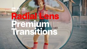 Videohive Premium Transitions Radial Lens Elements template preview