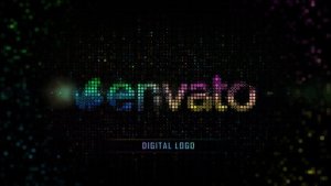 Videohive Color Digital Grid Logo Logo Stings template preview