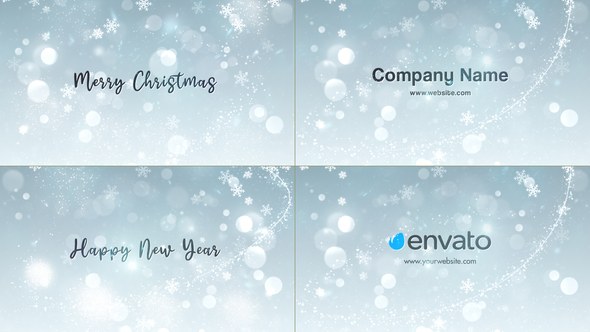 Videohive Christmas Wishes 41296214 Titles template preview