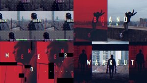 Urban Opener Video Displays template preview