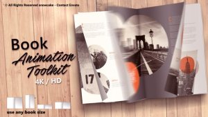 Book Animation Toolkit Video Displays template preview