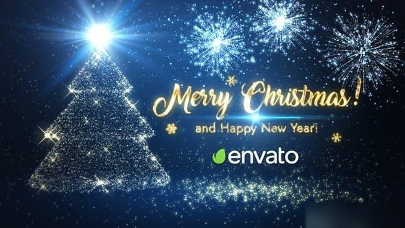 Videohive Christmas Wishes 41020394 Logo Stings template preview