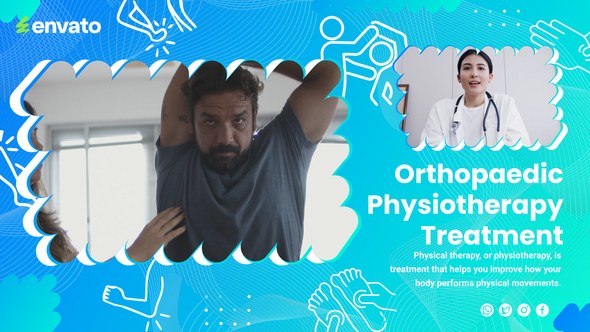 Videohive Physiotherapy Slide Show Titles template preview