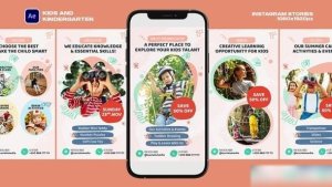 Videohive Kids And Kindergarten Openers template preview