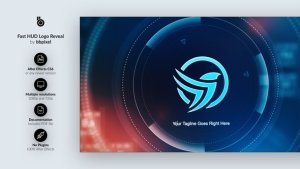 Videohive Fast HUD Logo Reveal Logo Stings template preview