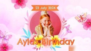 Videohive Happy birthday 51777969 Video Displays template preview