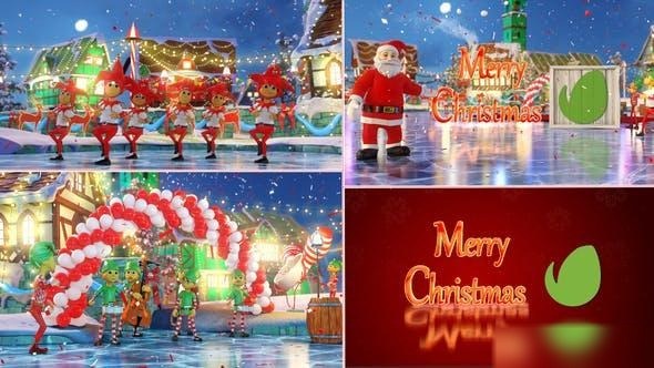 Videohive Christmas Parade Openers template preview
