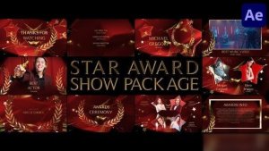 Videohive Star Award Show Package for After Effects Openers template preview
