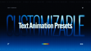 Videohive Text Animations 59357410 Titles template preview