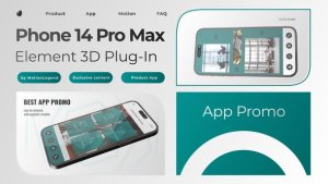 Videohive App Promo - Phone Presentation Product Promo template preview