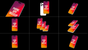 Videohive Phone Mockup 57240354 Product Promo template preview
