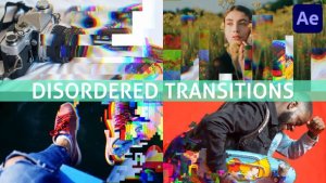 Videohive Disordered Transitions for After Effects Elements template preview