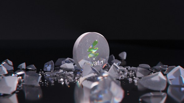 Videohive Falling Crystall Sphere Logo | AE Openers template preview