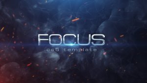 Cinematic Trailer Titles v4 Video Displays template preview