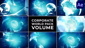 Videohive Corporate World Pack for After Effects 52661052 Elements template preview