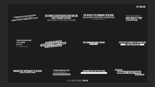 Videohive Text Animation | After Effects Titles template preview