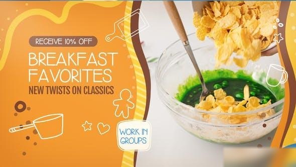 Videohive 4K Kids And Teens Cooking Summer Camp Opener Openers template preview
