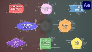 Videohive Creative Titles for After Effects 50708083 Titles template preview