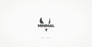 Minimal Text Presets Video Displays template preview