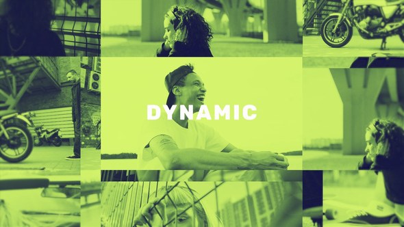 Videohive Urban Flow Video Displays template preview