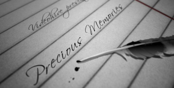 Videohive Precious Memories Video Displays template preview
