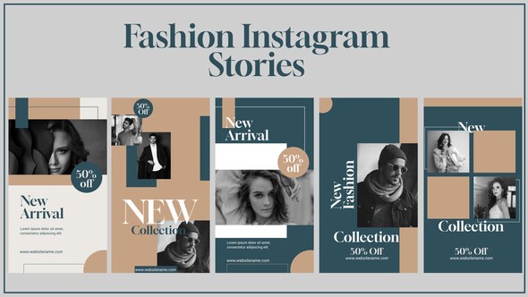 Videohive Fashion instagram stories 54612934 Broadcast-packages template preview