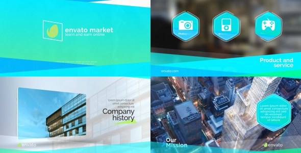 Videohive Corporate Slideshow 20193615 Video Displays template preview