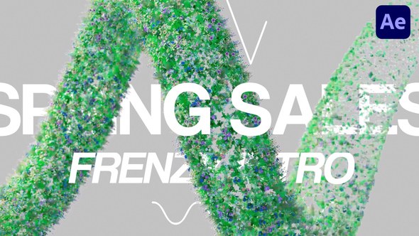 Videohive Spring Sales Frenzy Intro Openers template preview