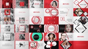 Short Typography Commercials Video Displays template preview