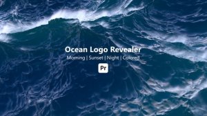 Ocean Logo Reveal for Premiere Pro Premiere Pro template preview