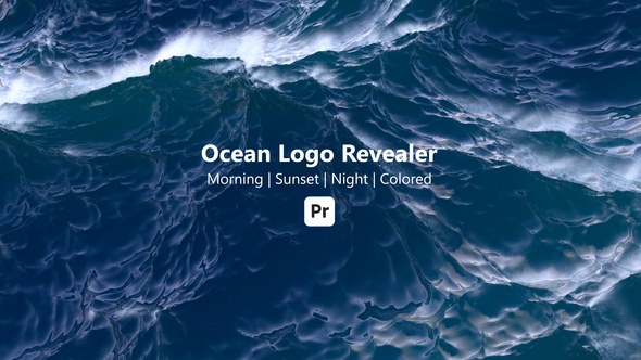 Ocean Logo Reveal for Premiere Pro Premiere Pro template preview