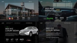 Videohive Automotive Dealership Promo Openers template preview