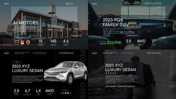 Videohive Automotive Dealership Promo Openers template preview