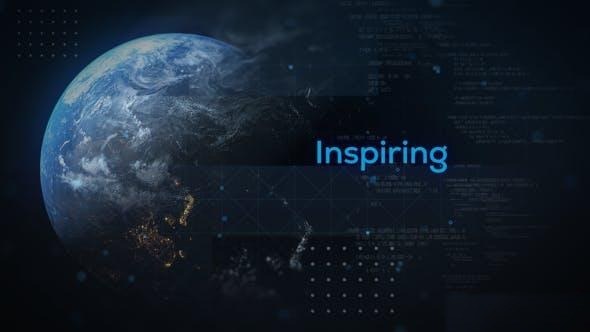 Videohive Technology Network Earth Opener Openers template preview