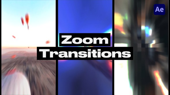 Videohive Vertical Zoom Transitions 58716465 Elements template preview