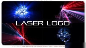 Videohive Laser Logo Reveal Logo Stings template preview