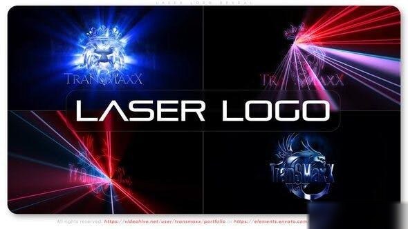 Videohive Laser Logo Reveal Logo Stings template preview