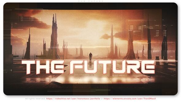 Videohive Our Future Video Displays template preview